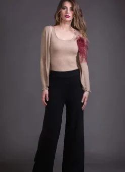 Merinowolle-Seide CAMISOLE TOP gerippt von Artimaglia