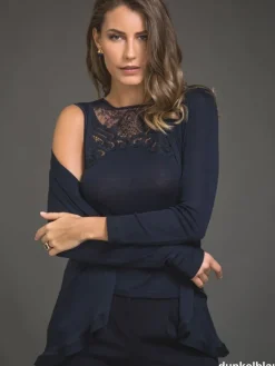 Merinowolle-Seide CARDIGAN Strickjacke von Artimaglia