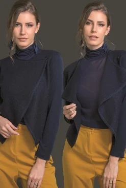 Merinowolle-Seide CARDIGAN Strickjacke von Artimaglia