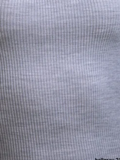 Merinowolle-Seide SPAGHETTI-TOP gerippt von Artimaglia