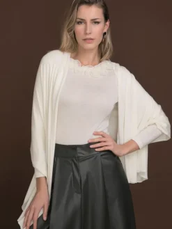 Merinowolle-Seide STOLA Schultertuch von Artimaglia