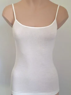 Merinowolle-Seide TRÄGER TOP von Artimaglia