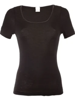 Merinowolle-Seide T-SHIRT von Artimaglia