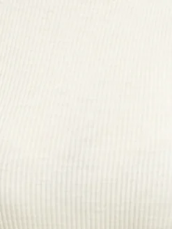 Merinowolle-Seide TURTLENECK SHIRT gerippt Basic von Oscalito