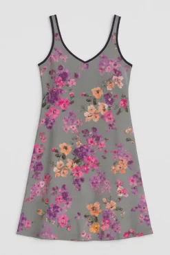 Modal Nachthemd AMANPURI mit Blumendruck von Gattina