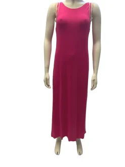 Modal Nachthemd ASCOLI nur noch in pink mit Spitze von Paladini