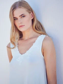 Modal Nachthemd BLU SKY von Fürstenberg Black Label