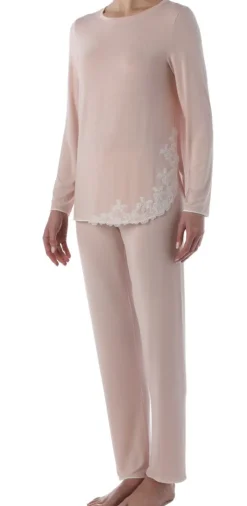 Modal Pyjama CRISTINA in zartrosa von Imec