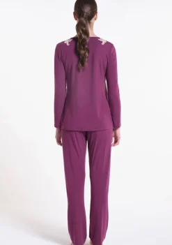 Modal Pyjama PRUGNA in violett von Verdiani