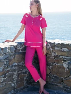 Modal Pyjama SUMMER MAGENTA No.4 pink von Chiara Fiorini