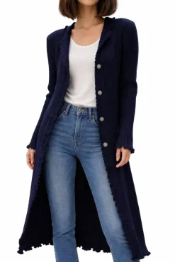 Morgenmantel FILU LANG von Paolucci Merinowolle Mix