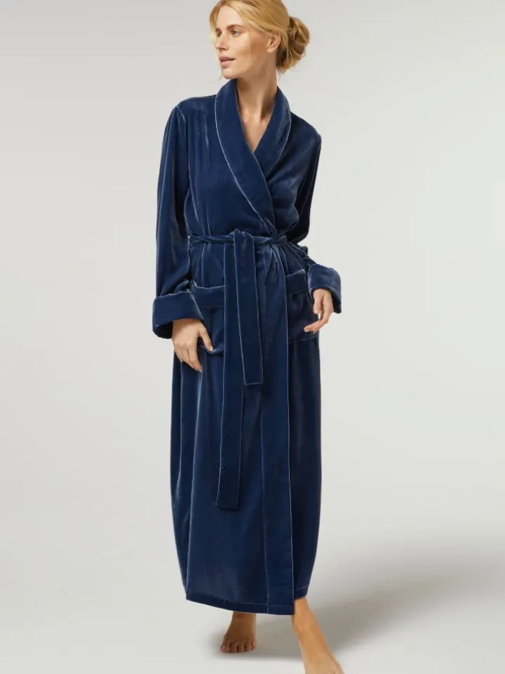 Morgenmantel lang DANIELA uni von Vivis