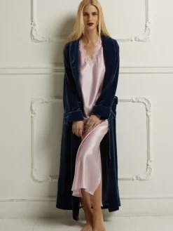 Morgenmantel lang DANIELA uni von Vivis