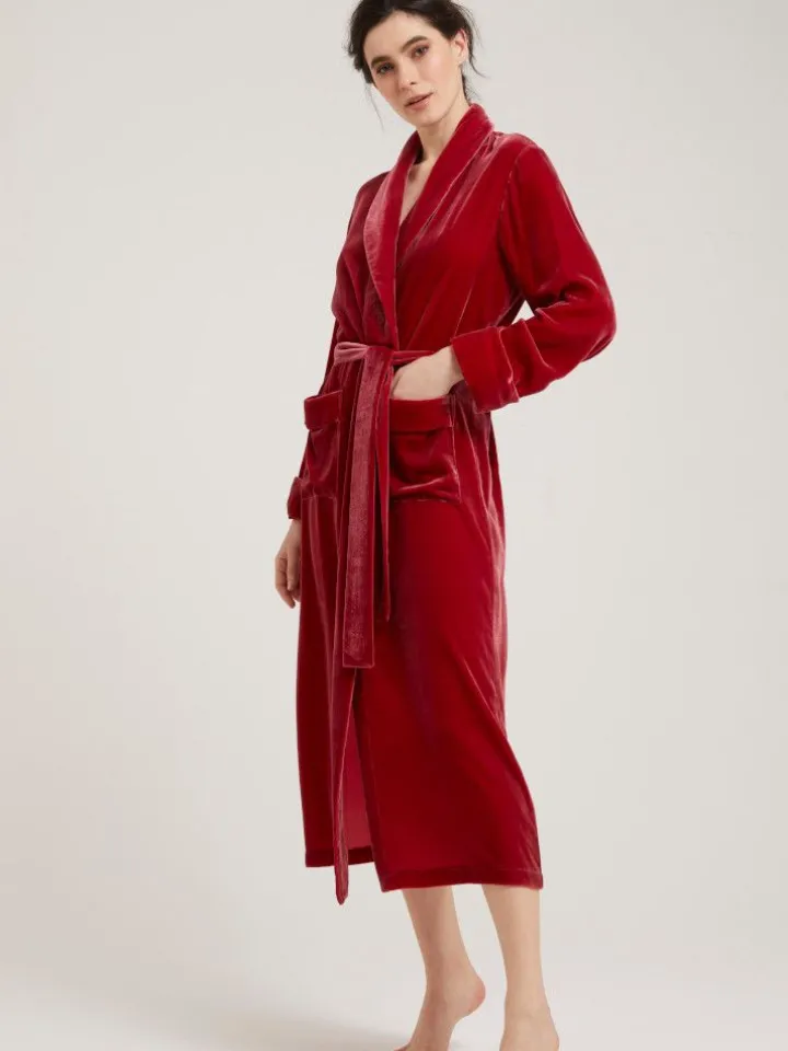 Morgenmantel lang DANIELA uni von Vivis