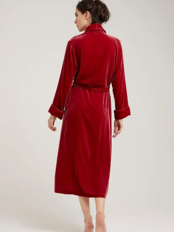 Morgenmantel lang DANIELA uni von Vivis