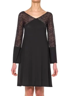 Nachtkleid JASMINE schwarz aus Modal von Imec