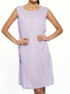 Nachtkleid TAORMINE lavendel Modal mit Seide von Eva B. Bitzer