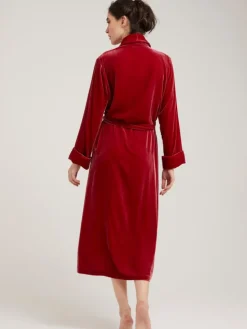 Nicki Morgenmantel lang DANIELA elegant von Vivis