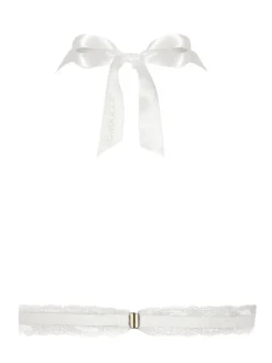 Offener Triangel-BH GEISHA SG mit Schmuck-Kristallen von Cadolle