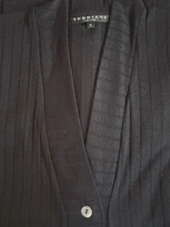 Ripp-Jersey Morgenmantel Viscosemix LOUNGE No. 1 lang von Verdiani