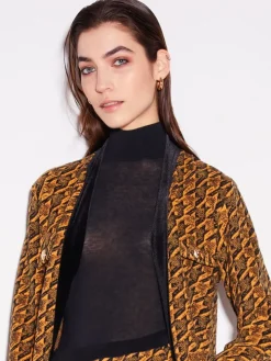 Rollkragenshirt VISCOSEMIX  von Chiara Fiorini mit Kaschmir