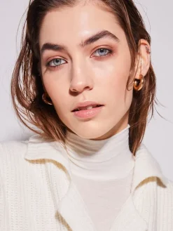 Rollkragenshirt VISCOSEMIX fein von Chiara Fiorini mit Kaschmir