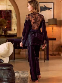 Samt Hausanzug SYNTHIA von Marjolaine