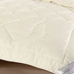 Sannwald Steppdecke mittelwarm ALPENTRAUM Schafwolle mit Zirbe