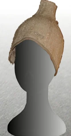 Saunahut Halbleinen Doubleface Frottee unisex von Aleta