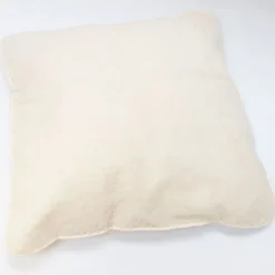 Schafwolle LAMMFLOR KOPFKISSEN oder Nackenrolle von natur-f.a.n.
