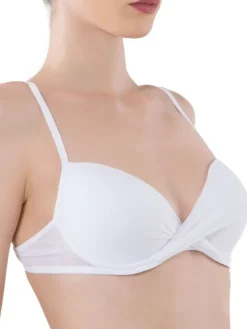 Schalen-BH DILETTA Microtüll von Cotton Club Rubino