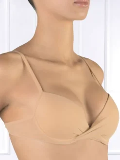 Schalen-BH DILETTA Microtüll von Cotton Club Rubino