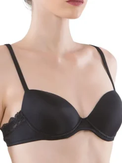 Schalen-BH Microfaser Spitze GRISELDA von Cotton Club Rubino