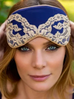 Schlafmaske MARJOLIE No. 7 Calais mit Seide Marjolaine