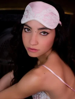 Schlafmaske MARJOLIE No. 7 mit Spitze Marjolaine