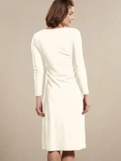 Seide & Bio-Baumwolle LANGARM NACHTHEMD von Kokon Zwo