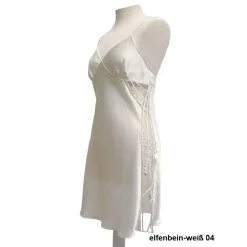 Seide Baby-Doll GRAPHIC PIPING von Luna di Seta