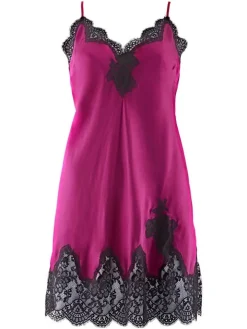 Seide Baby-Doll SOIE D´AMOUR mit Spitze Aubade