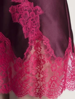 Seide Baby-Doll SOIE D´AMOUR mit Spitze Aubade