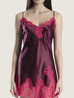 Seide Baby-Doll SOIE D´AMOUR mit Spitze Aubade