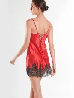 Seide Baby-Doll SOIE D´AMOUR mit Spitze Aubade