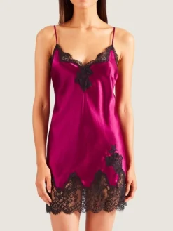 Seide Baby-Doll SOIE D´AMOUR mit Spitze Aubade