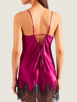 Seide Baby-Doll SOIE D´AMOUR mit Spitze Aubade