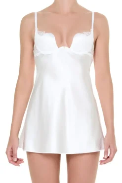 Seide Baby-Doll Star-Cup WEDDING weiß von Ritratti