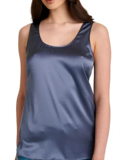 Seide Camisole Top SEDUZIONE DI SETA uni von Gattina