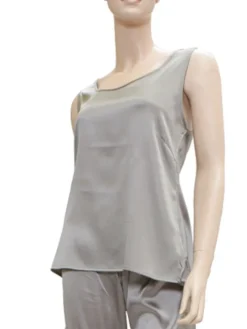 Seide Camisole Top SEDUZIONE DI SETA einfarbig Gattina