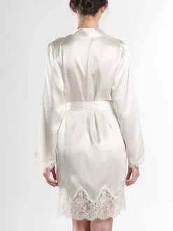 Seide Kimono TOI MON AMOUR Uni Farben von Aubade