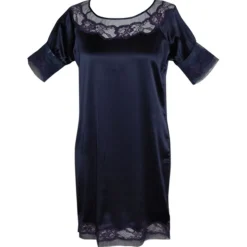 Seide Kurzarm Nachthemd MAGIC MOMENTS von Gattina