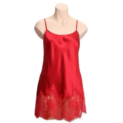 Seide Mini Combinette CHANTAGE edle Spitze von Marjolaine