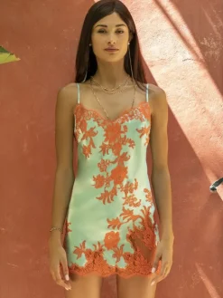 Seide Mini Combinette PHENIX No. 2 exquisit von Marjolaine